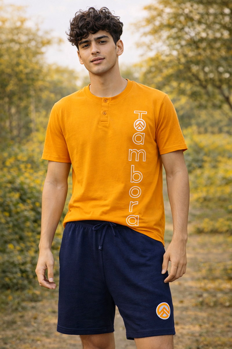 Men’s Vertical Print Lounge Wear Set